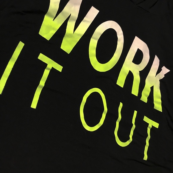 Women’s cut off workout hoodie - Picture 2 of 3